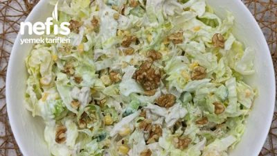 Tavuklu Çıtır Salata (Videolu)