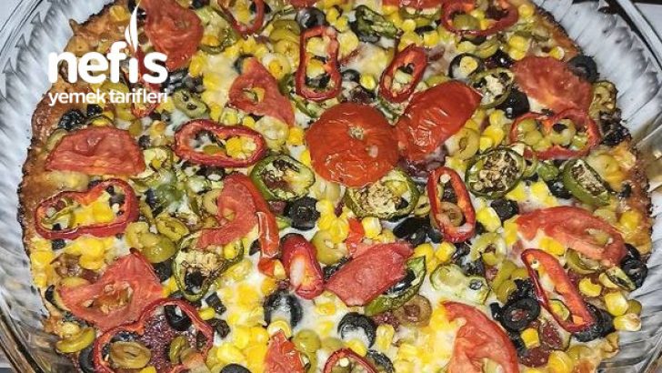 Tepside Karışık Pizza Tarifi