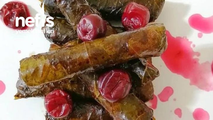 Vişneli Yaprak Sarma