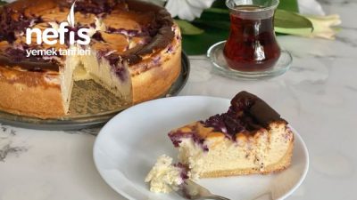 Yaban Mersinli Cheesecake