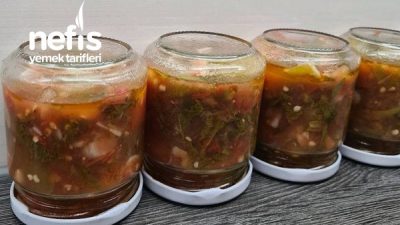 Yağlı Domatesli Biber Turşusu