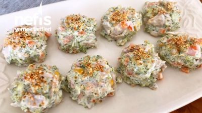 Yoğurtlu Brokoli Salatası