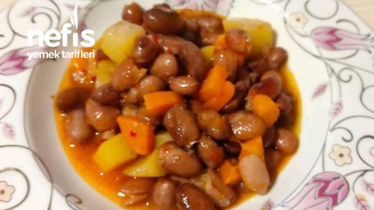 Zeytinyağlı Barbunya Pilaki Tarifi (Kuru Barbunya)
