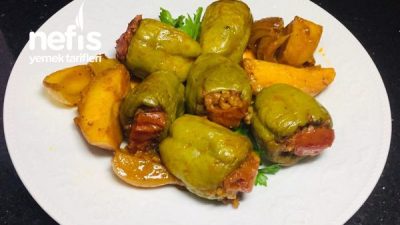 Zeytinyağlı Biber Dolması (Etli Tadında) Müthiş