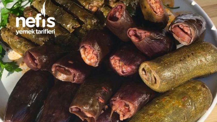 Zeytinyağlı Dolma (Sumak Ekşisi Lezzetiyle K.Maraş Usulü)