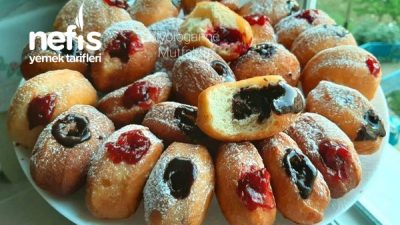 Alman Donutları Berliner (Videolu)