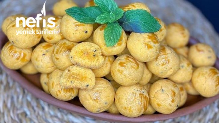 ️Çörek Otlu Lokmalık Kurabiye️