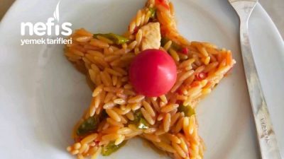 Domatesli Tavuklu Şehriye Pilavı