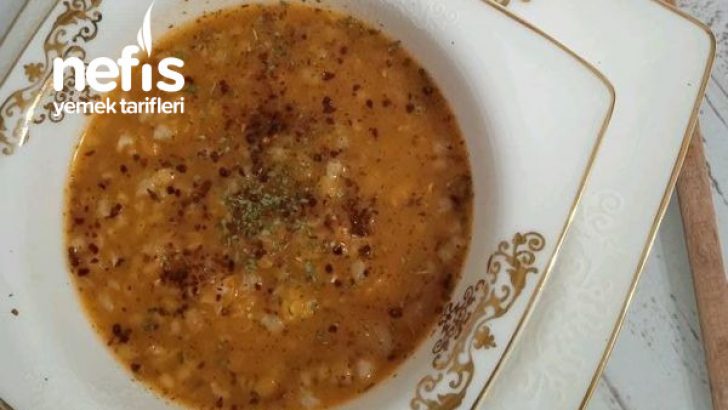 Düdüklüde Ezogelin Çorbası
