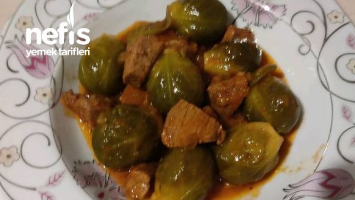 Etli Brüksel Lahanası Yemeği Tarifi