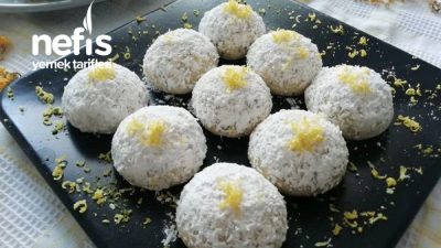 Haşhaşlı Limonlu Islak Kurabiye