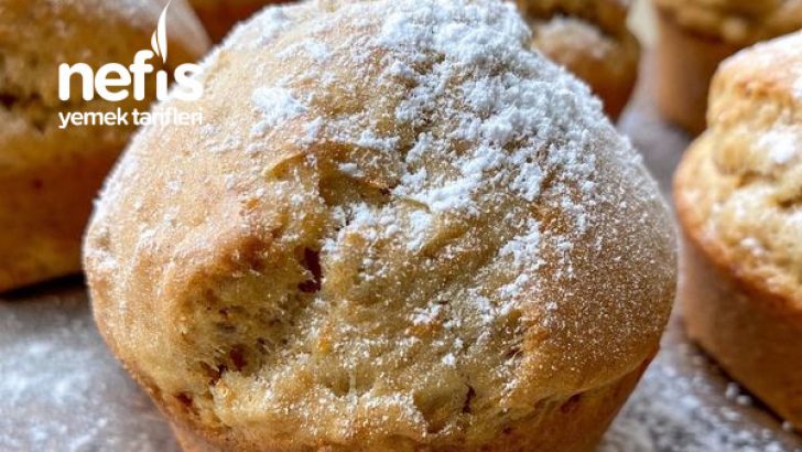 Havuçlu Cevizli Puf Muffin