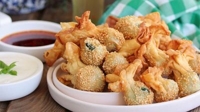 Ispanaklı Ricotta Peynirli Ponçik Börek