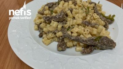 Kremalı Makarna (Etli Veya Tavuklu)