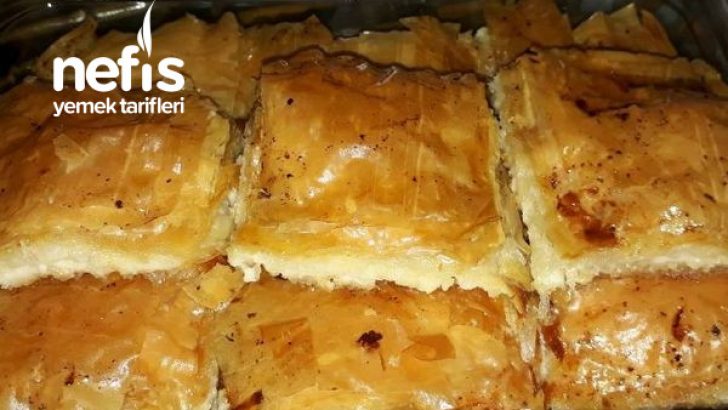 Laz Böreği (Baklavalık Yufkadan)