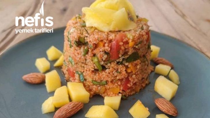 Mango Eşliğinde Kısır Salatası