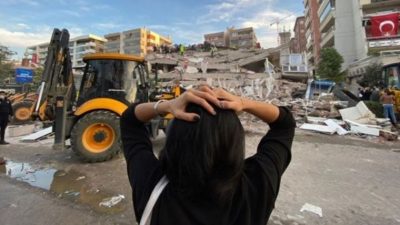 Polisin telsiz konuşmaları İzmir depremindeki felaketi gözler önüne serdi