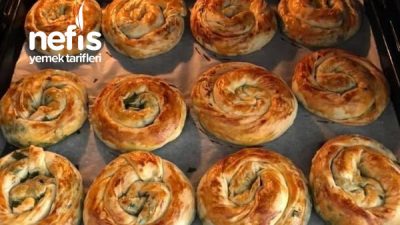 Porsiyonluk Patatesli El Açması Börek