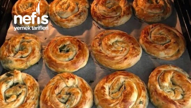 Porsiyonluk Patatesli El Açması Börek