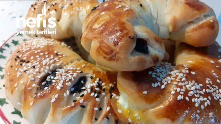 Sadece Suyla Pufur Pufur Yumuşaçık Poğaça