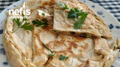 Şip Şak Tavada Lavaş Böreği (Kahvaltı Kurtarıcısı)