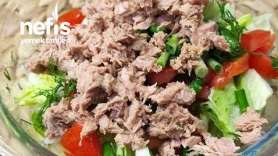 Ton Balıklı Göbek Salata