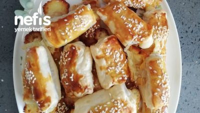 Yapımı Çok Kolay Tek Lokmalık Çıtır Börekler
