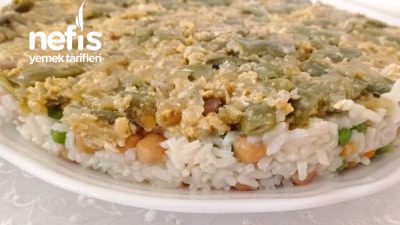Yeşil Fasulyeli Pilav
