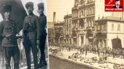 Yüzbaşı Şerafettin, İzmir Valiliği’ne bayrak çekiyor