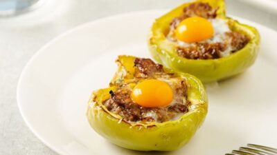 Airfryer’da Biber Dolması