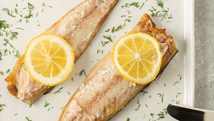 Airfryer’da Limonlu Levrek