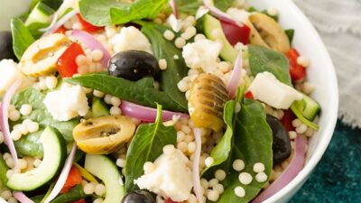 Akdeniz Usulü Kuskus Salatası