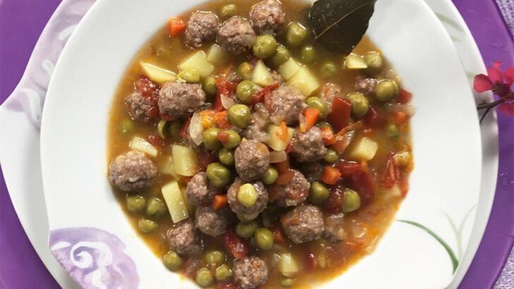 Bezelyeli Sulu Köfte