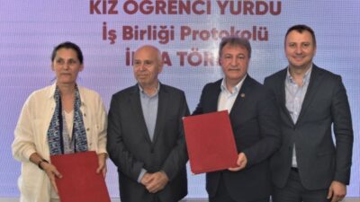 Bornova Belediyesi ile ÇYDD kız öğrencilere yurt yapmak için el ele verdi