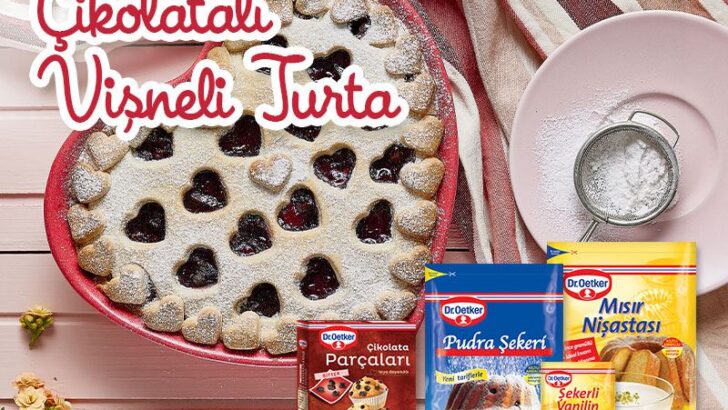 Çikolatalı Vişneli Turta