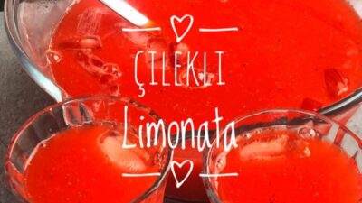 Çilekli Limonata
