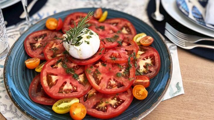 Domates Carpaccio