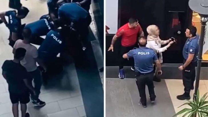 Eşine saldırıp polise direnen zanlı ‘firari’ çıktı