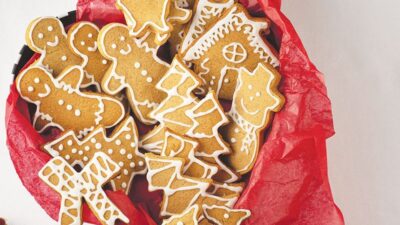Glazürlü Gingerbread Yılbaşı Kurabiyeleri