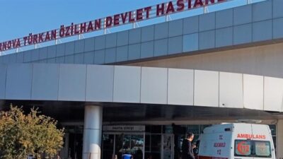 Hastanede maske takmak istemeyen hasta, güç anlar yaşattı