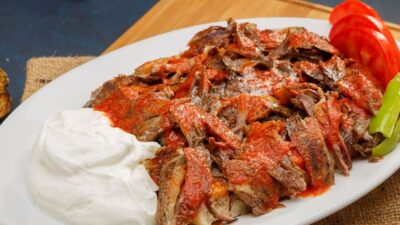 Homemade Iskender Kebab