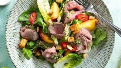 Izgara Ayvalı Rozbif Salatası