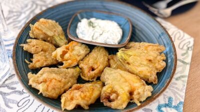 Kabak Çiçeği Tempura