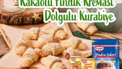 Kakaolu Fındık Kreması Dolgulu Kurabiye