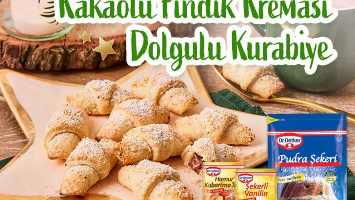 Kakaolu Fındık Kreması Dolgulu Kurabiye