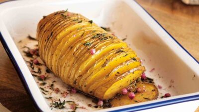 Kekikli Hasselbacken Patatesler