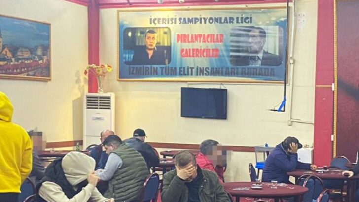 ‘Kolpaçino kumarhanesi’ne operasyon