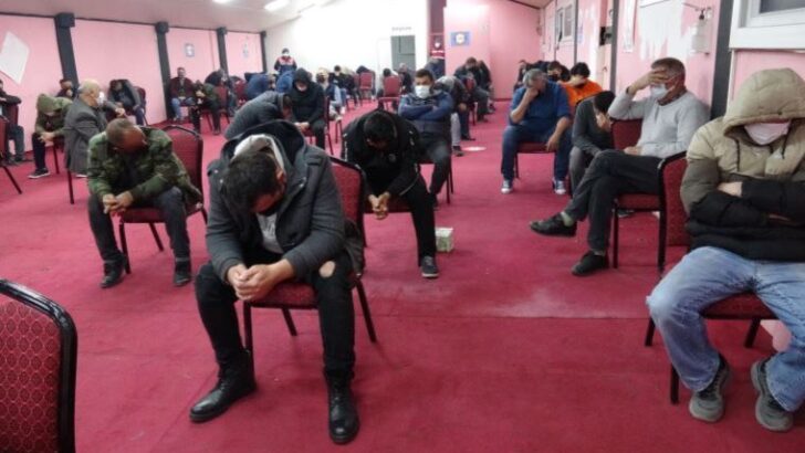 Kumar baskınında ‘asit’ detayı: 185 şahsa 336 bin TL ceza