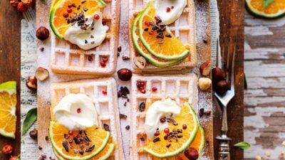 Limonlu Waffle