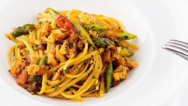Linguine Zia Maria (Maria Teyzenin Makarnası)